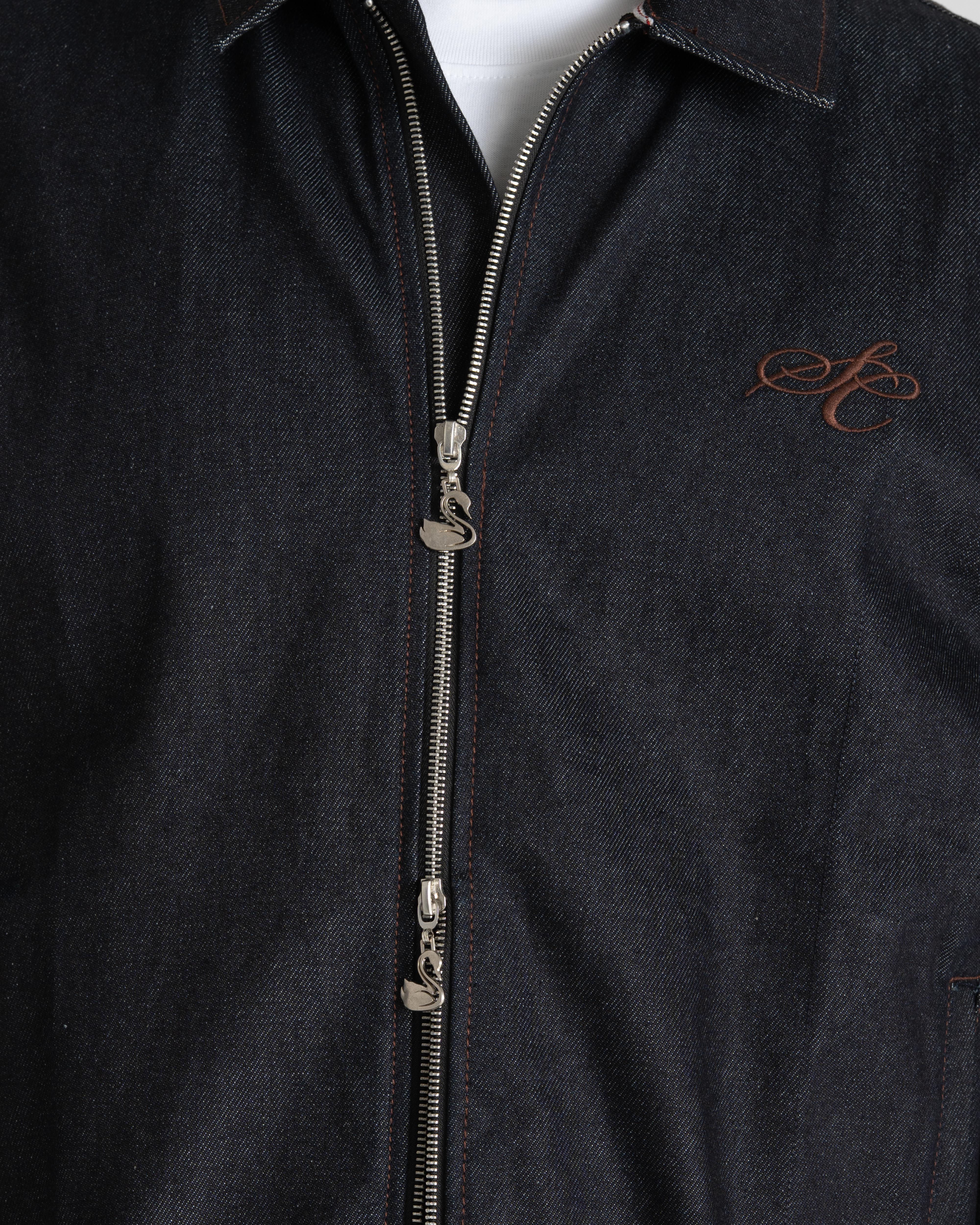 Raw Selvedge denim jacket darkwash